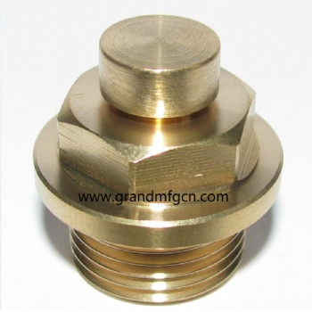 Hexagon Brass Breather Vent Plugs M22X1.5 M20X1.5