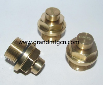 Hexagon Brass Breather Vent Plugs NPT1/2 INCH