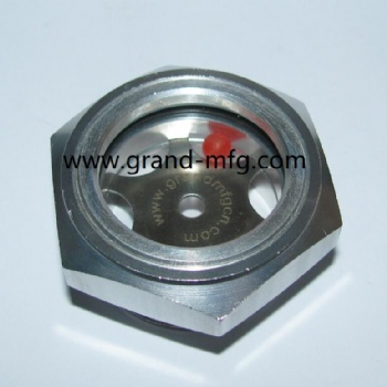 GrandMfg® Aluminum Oil level Sight Glass indicator plugs(Metric Thread & BSP)