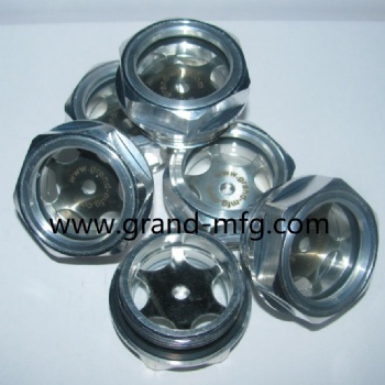 GrandMfg® Aluminum Oil level Sight Glass indicator plugs(Metric Thread & BSP)