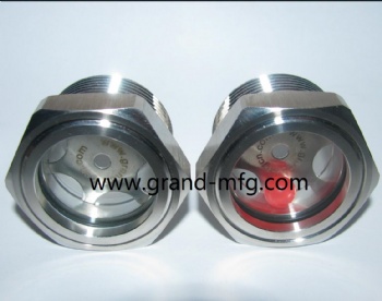 G3/4 INCHSTAINLESS STEEL OIL LEVEL SIGHT WINDOW FLUID VIEW PORTS SIGHT GLASS