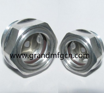 Air compresssor Aluminum Oil level Sight Glass Indictor plugs(Metric Thread & BSP)