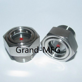 NPT 1 inch sus316 pipe fitting view port sight glass oil site gauge