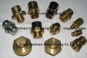 Hexagon Brass Breather Vent Plugs