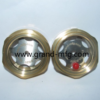 M26X1.5 M27X1.5 Brass oil level sight glass oil level indicators