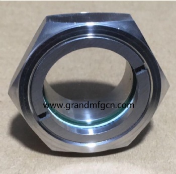 M33x1.5 Hexagon Stainless Steel 304 Oil Sight Glass(Metric Thread)