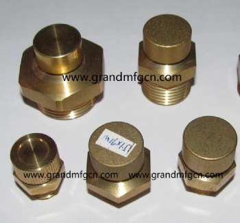 Hexagon Brass Breather Vent Plugs NPT1/4 1/2 3/8 inch
