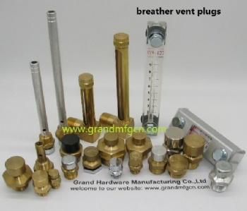 Hexagon Brass Breather Vent Plugs Metric thread M16x1.5 M12x1.5