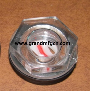 Hexagon Plastic Oil Level Sight Glass(Metric Thread) M20X1.5