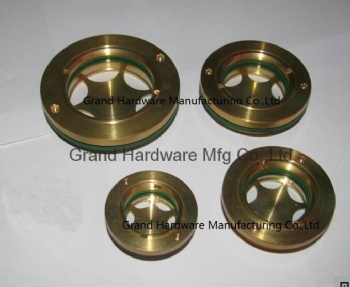 G thread Brass gauge custom oil tank or fuel tank oil sight glass Ölschaugläser
