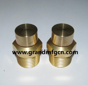 Hexagon Hydraulic cylinders Brass Breather Vent Plug valve M18X1.5