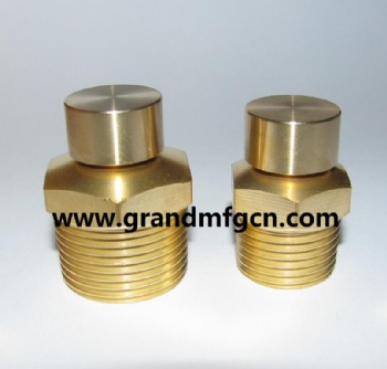 Hexagon Gearbox Brass Breather Vent Plugs NPT 3/4 INCH