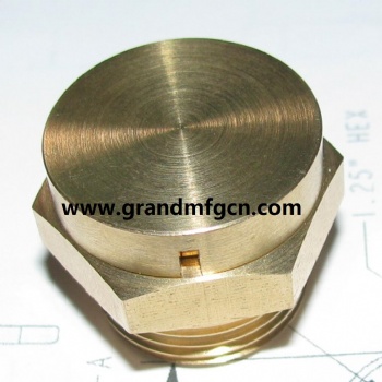 Mechanical equipment fittings M16 brass vent plug Air vent valve pressure brass breather vent plug