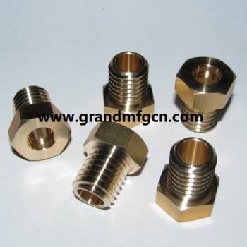 CNC precision machined parts brass turned part