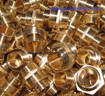 CNC precision machined parts brass turned part