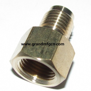 CNC precision machined parts brass turned part