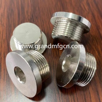 NPT thread CNC precision machined part brass plugs