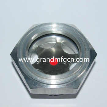 G3/4 Air compressor aluminum bulleye oil level sight glass gauge oil indicators