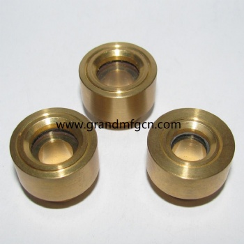 G1/4 SPEED REDUCERS BRASS OIL SIGHT GLASS OIL INDICATOR BRASS BUBBLE OIL SIGHT GLASS