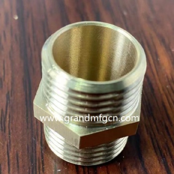 NPT thread CNC precision machined part stainless steel connectors