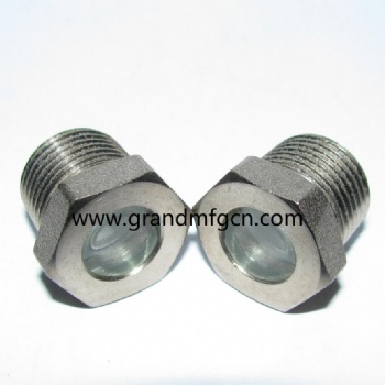 3/8 NPT THREAD STEEL FUSED OIL SIGHT PLUG