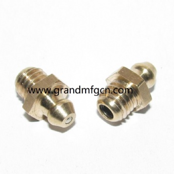 natural hex brass grease nipples M12X1.25 M10X1.25