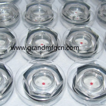 Hexagon Plastic Oil Level Sight Glass(Metric Thread) M20X1.5