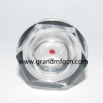 Hex Plastic Oil Level Sight Glass(Metric Thread) M22X1.5