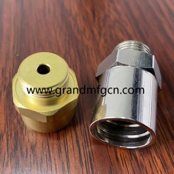 NPT thread CNC precision machined part stainless steel connectors