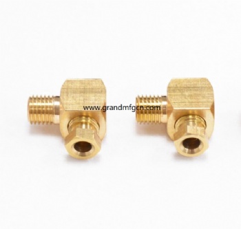 NPT thread CNC precision machined part stainless steel connectors