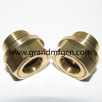 G1/8 SPEED REDUCERS BRASS OIL SIGHT GLASS INDICATOR BRASS BUBBLE SIGHT GLASS