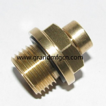 Metric Thread Brass Breather Vent valve with transportation locking seal