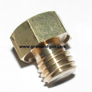 NPT thread CNC precision machined part stainless steel connectors