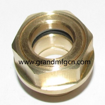 M16X1.5 Speed Reducers Solid Brass Sight Glass Plug