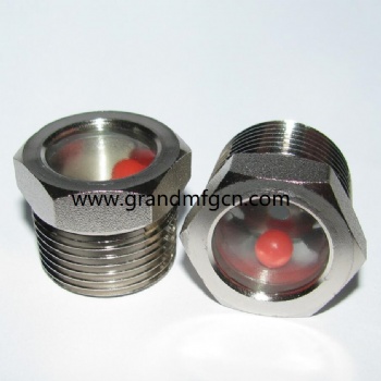 Check Coolant Level Brass sight glass plug NPT thread