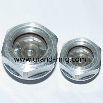 high speed marine gearbox transmission reducer GrandMfg® Aluminum oil sight glass