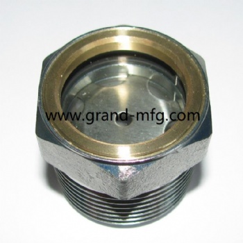 GrandMfg® hydraulic threaded oil sight windows sight solid sight glasses