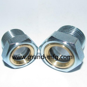 GrandMfg® Carbon Steel NPT Digital Dosing Pump Oil Level Sight Glass Plug Manufacturer