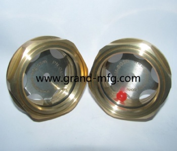 GrandMfg® M60*2 Brass oil sight glass winodw plugs viewports