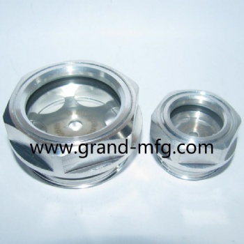 Mechanical Vacuum Booster GrandMfg® Aluminum Oil Level Sight Glass Plug Viewports