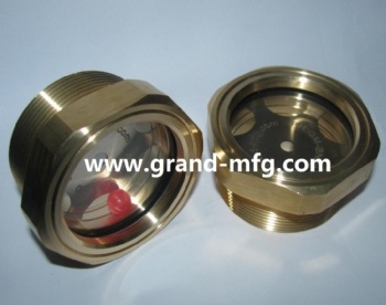 Mechanical Vacuum Booster GrandMfg® NPT Thread Brass Oil Sight Glass Plug Indicators Gauge