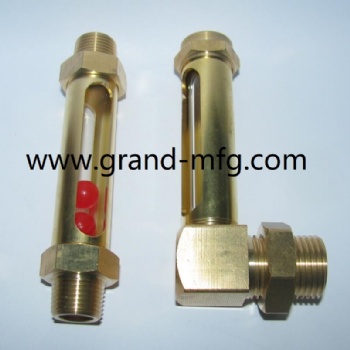 Metering Pump Brass oil level gauge oil level indicators NPT thread 1/4