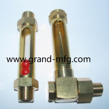 Vacuum Pump Brass oil level gauge oil level indicators NPT thread 3/8