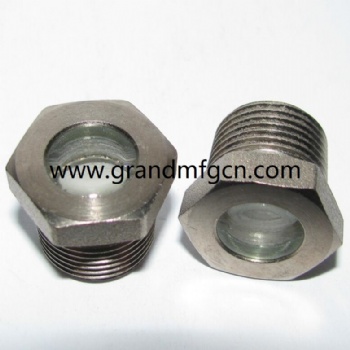 Aluminum Expansion Tank GrandMfg® Carbon Steel NPT 1/2 Oil level Sight Glass Plug Manufacturer