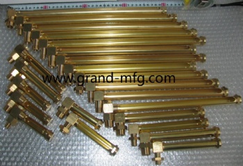 1/4 Inch Male NPT Thread Brass Vented Straight level Gage Gauge