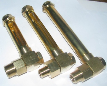 M10x1 Elbow Brass Oil Level Indicator gauge Ölstandsanzeiger
