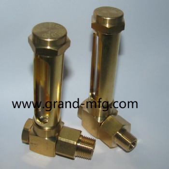 M14x1.5 Elbow Tubular Brass Oil Level Indicator gauge Ölstandsanzeiger