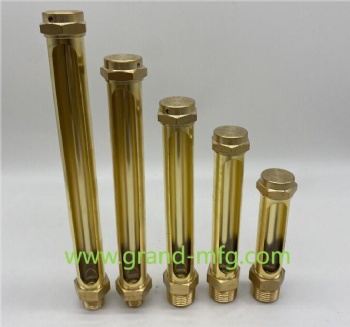 3/8 Inch Male NPT Thread Brass Vented Straight level Gage Gauge