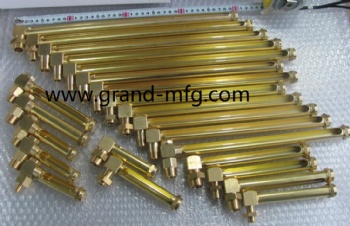 1/2 Inch Male NPT Thread Brass Vented Straight level Gage Gauge