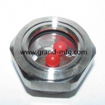 G 3/4 STAINLESS STEEL LIQUID LEVEL SIGHT GLASS 3/4